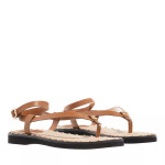 Сандалии gracey leather sandal Coach, коричневый - фото