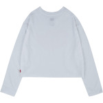 Футболка Levi'S Long Sleeve High-Rise Graphic T-Shirt, белый - фото 2