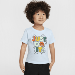 Футболка Nike Toddler Bubble 'Just Do It' T-Shirt, цвет Glacier Blue - фото