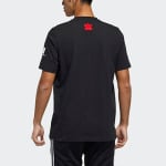 Футболка оригинальные vday tee un sports casual men Adidas, черный - фото 4