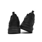 Кроссовки мужские Lifestyle Shoes Men Low-Top Aokang, цвет All black - leather - фото 4