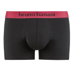 Боксеры Bruno Banani Boxershort 2 шт, пурпурный / черный - фото 3