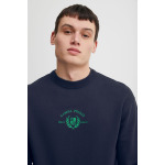 Толстовка CASUAL FRIDAY CFSage relaxed sweat w. embroidery 20504729, синий - фото 4