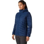 Куртка Verglas Hooded Down Insulator Helly Hansen, цвет Ocean - фото