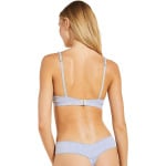 Бралетт Eberjey Pima Stretch Cotton V Bralette, цвет Heather Grey - фото