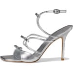 Туфли Stuart Weitzman Tully 100 Sandal, серебряный - фото 4