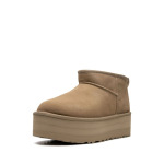 UGG угги Classic Ultra Mini 50 на платформе, нейтральный цвет - фото 4