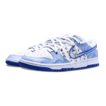 Кроссовки Nike Dunk Skateboarding Shoes Men Low-top Blue, голубой - фото 3