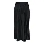 Плиссированная юбка Y.A.S "YASCELINE HW MIDI SKIRT S. NOOS", черный - фото 7