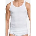 Майка Schiesser/Tanktop Cotton Essentials Doppelripp, белый - фото 3