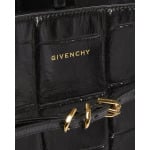 Большая сумка Voyou среднего размера из тисненой кожи Givenchy, черный - фото 5