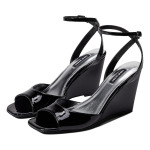 Туфли Nine West Nevr 8, цвет Black Patent - фото