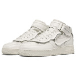 Кроссовки x Comme Des garcons Air Force 1 Mid Nike, белый - фото 4