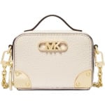 Michael Kors ESTELLE Trunk Crossbody Micro, светло-кремовый, ※※ - фото 3