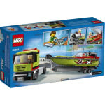 Пластиковый конструктор 60254 перевозчик гоночных лодок Lego - фото 4