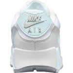 Женские кроссовки Nike Air Max 90, цвет Weiß/Helles Silber/Gletscherblau - фото 5