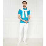 Поло Tommy Hilfiger Slim Fit pique, цвет mare - фото 2