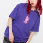 Футболка X Dragon Ball Co-branded SS23, унисекс, фиолетовая Uniqlo, фиолетовый - фото 3