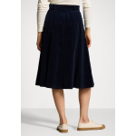 Юбка А-силуэта BUTTON-FRONT CORDUROY A-LINE SKIRT Polo Ralph Lauren, темно-синий - фото 4