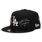 Кепка MLB Los Angeles Dodgers Lifetime Champs 59Fifty New Era, черный - фото 3