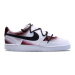 Кроссовки Nike Court Vision 1 Skateboarding Shoes Men Low-top White, цвет Burgundy - фото 2