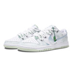 Кроссовки Nike Dunk Skateboarding Shoes Men Low-top Green, бирюзовый - фото 3