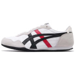 Кроссовки Onitsuka Tiger Serrano Lifestyle Shoes Unisex Low-top White/Gray, белый/серый - фото