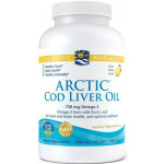 Nordic Naturals, Arctic Cod Liver Oil 180 мягких капсул со вкусом лимона - фото