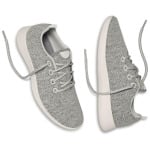 Кроссовки Allbirds Wool Runner, цвет Dapple Grey (Cream) - фото 3