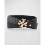 Двойной браслет Eleanor Tory Burch, цвет Tory Gold  Black - фото