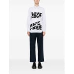 Comme Des Garçons Shirt рубашка Free Curved в полоску, белый - фото 2