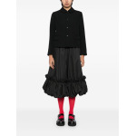 Comme Des Garçons Comme Des Garçons юбка А-силуэта со сборками, черный - фото 2