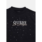 Футболка с принтом STRASS Guess, черный - фото 3