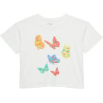 Футболка Chaser Kids Butterflies Tee, цвет Aqua Glass - фото