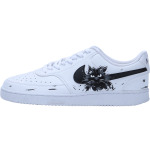 Кроссовки Nike Court Vision 1 Skateboarding Shoes Men Low-top Black, белый - фото