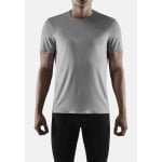 Футболка с принтом RUN SHORT SLEEVE CEP, цвет grey - фото