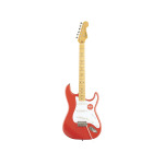 Электрогитара Squier Classic Vibe '50s Stratocaster Electric Guitar, with Maple Fingerboard, Fiesta Red - фото