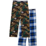 Пижамные брюки Levi's Kids Pajama Pants, цвет Web Blue/Camo - фото