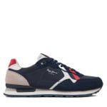 Кроссовки Pepe Jeans Brit Road M PMS40007 Navy 595, темно-синий - фото