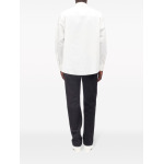 MM6 Maison Margiela Cotton poplin shirt, белый - фото 4