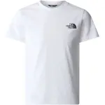 Футболка The North Face "TEEN S/S SIMPLE DOME TEE", белый - фото