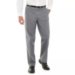 Мужские брюки Dockers Workday Classic-Fit Smart 360 FLEX цвета хаки - фото 4