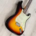 Электрогитара Fender Custom Shop 1963 Stratocaster Journeyman Relic Guitar, 3-Color Sunburst - фото 2