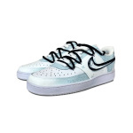 Кроссовки Nike Court Vision 1 Skateboarding Shoes Men Low-top Blue/white, голубой - фото 3