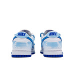 Кроссовки Nike Dunk Skateboarding Shoes Men Low-top Blue/white, белый - фото 4