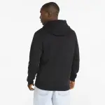 Толстовка PUMA "Essentials+ Tape Hoodie Men", черный - фото 3