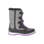 Ботинки Tundra Boots Kids Alps (Little Kid/Big Kid), черный/фиолетовый - фото 6