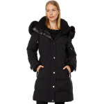 Парка Vince Camuto Parka w/ Faux Sherpa V22759, черный - фото