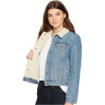 Куртка Original Sherpa Trucker Jacket Levi's, цвет Divided Blue - фото 6