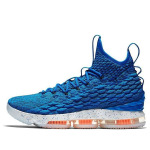 Кроссовки lebron 15 ep Nike, синий - фото